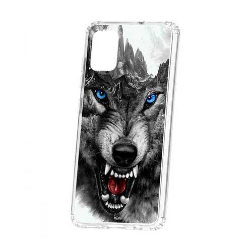 Чехол Samsung Galaxy A51 Kruche Print Волк