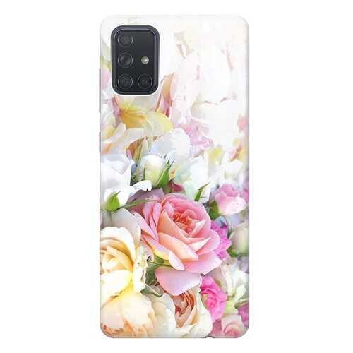 Чехол RE:PA для Samsung Galaxy A71 с принтом Нежные розы