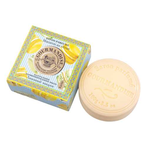 Косметическое мыло Gourmandise Macaron au Citron 100 г