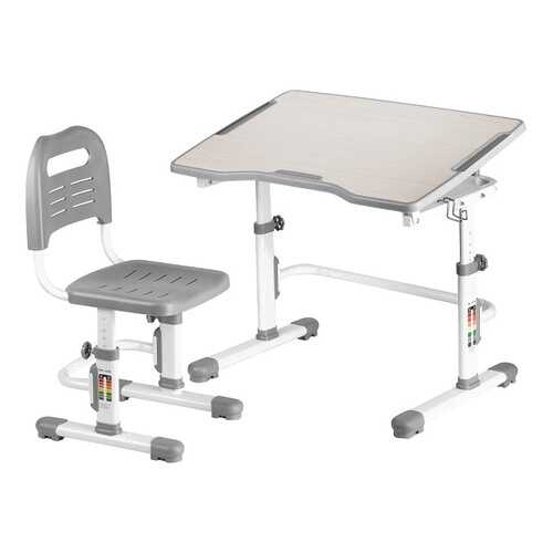 Парта со стулом Fun Desk Vivo 2, Grey