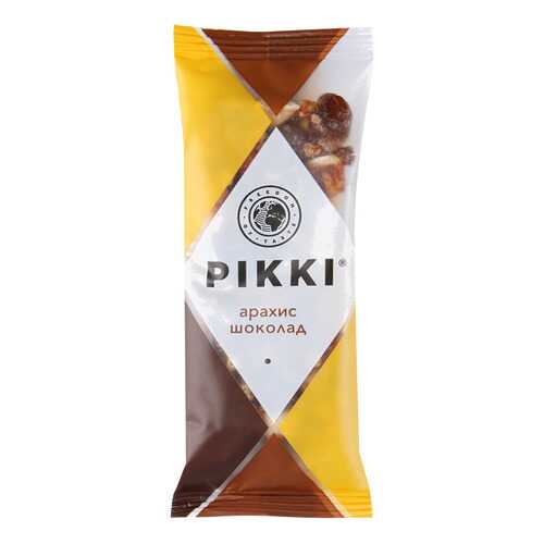 Батончики Pikki фруктово-ореховые арахис-шоколад 35 г