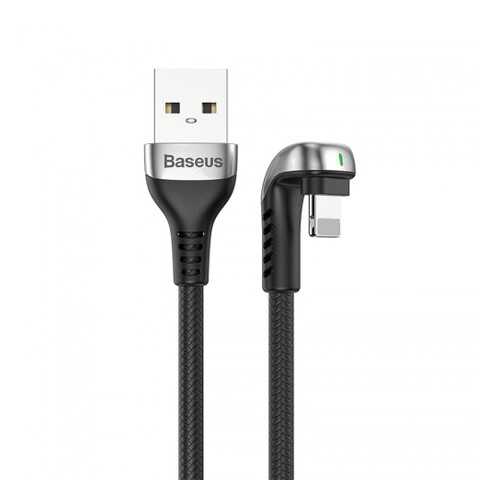 Кабель Baseus Green U-shaped lamp Mobile Game Lightning 1m Black