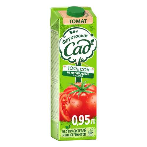 Сок Фруктовый Сад томат 0.95 л