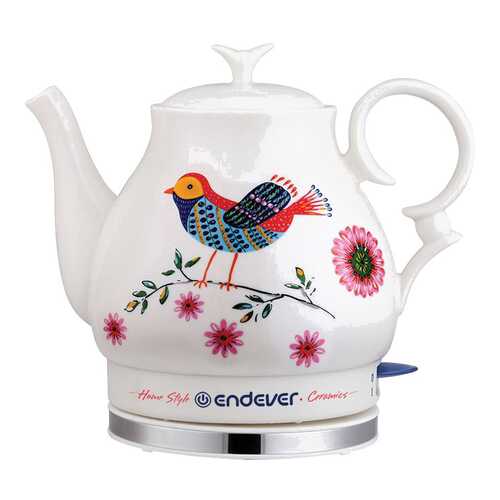 Чайник электрический Endever KR-410C White