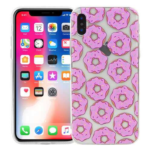 Чехол KAWAI для iPhone X/XS Пончики