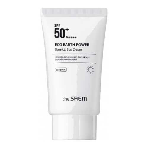 Солнцезащитное средство The Saem Eco Earth Power Tone Up Sun Cream 50 мл