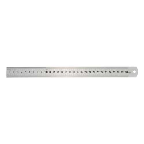 Линейка нержавеющая 300х28 мм FIT 19003