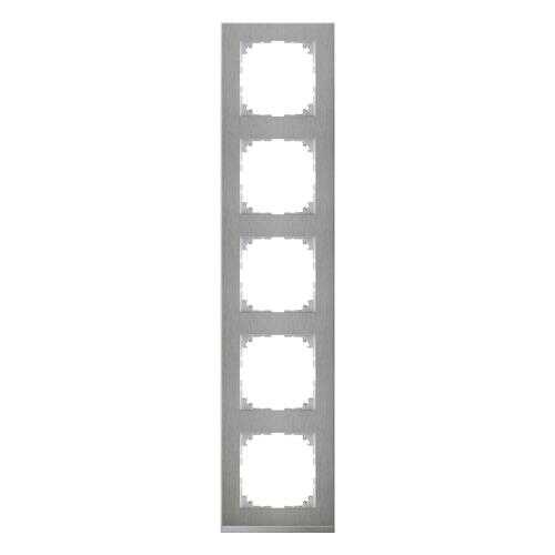 Рамка Schneider Electric Merten SM M-Pure Decor 5-ая Нержавеющая Сталь/Алюминий