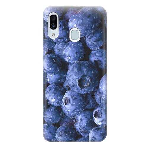 Чехол RE:PA для Samsung Galaxy A40 с принтом Черника