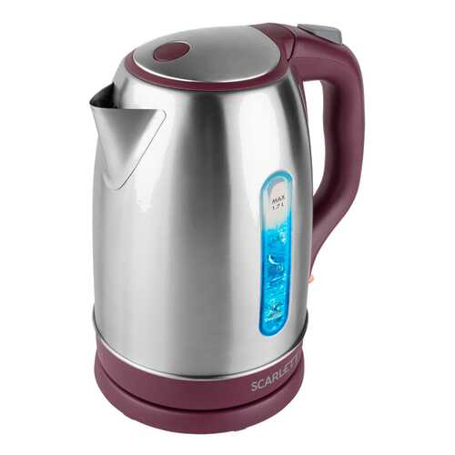 Чайник электрический Scarlett SC-EK21S65 Silver/Brown