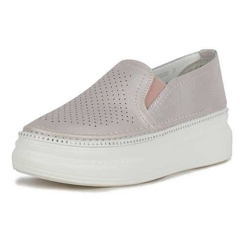 Слипоны женские Alessio Nesca K0611LC-2A розовые 36 RU