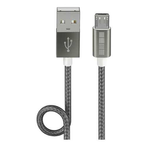 Кабель InterStep microUSB 2м Grey