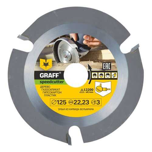 Диск пильный Graff Speedcutter125