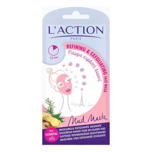 Маска для лица L'Action Refining & Exfoliating Face Mask 15 г