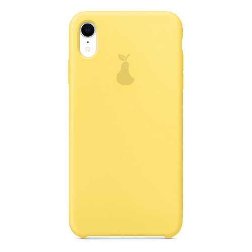Чехол Silicone Case для iPhone XR, желтый, SCIPXR-04-YELO