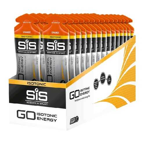 Science in Sport (SIS) Гель Go Isotonic Energy 60 мл, 30 шт, вкус: апельсин