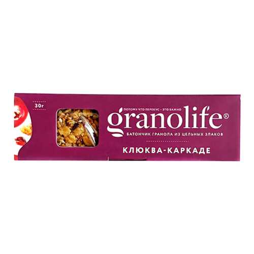 Батончик-гранола Granolife клюква-каркаде