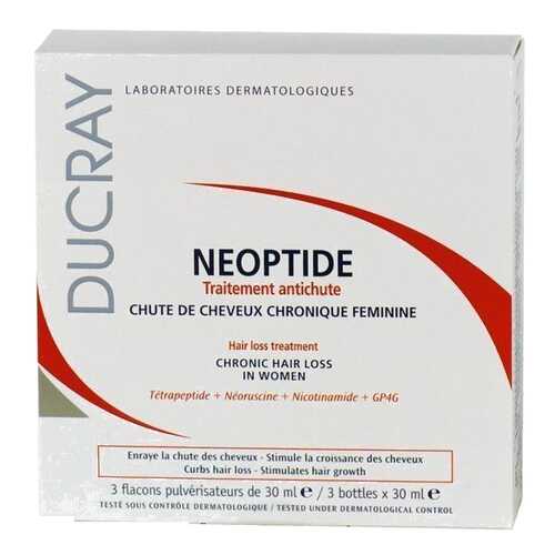 Лосьон для волос Ducray Neoptide от выпадения волос 3х30 мл