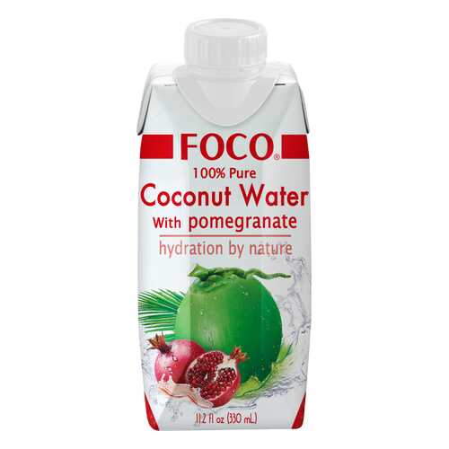 Кокосовая вода Foco с соком граната 330 мл