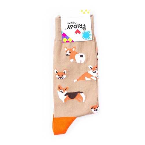 Носки St.Friday Socks Корги разноцветные 34-37