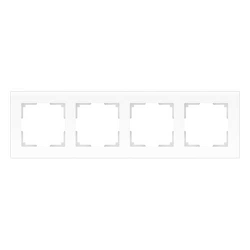 Рамка для выключателя Werkel WL01-Frame-04 a036580 белый