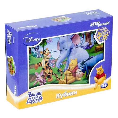 Детские кубики Step Puzzle Disney Винни Пух