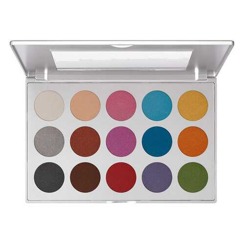 Тени в палитре 15 цв. серии Viva/Viva Color Palette 15 col. 52 гр FR