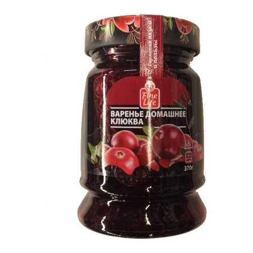 Варенье Fine Life вишня домашнее 370 г
