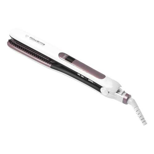 Выпрямитель волос Rowenta Brush & Straight SF7510F0 White/Pink