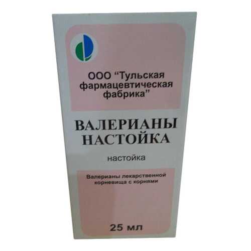 Валерианы настойка флакон 25 мл №1