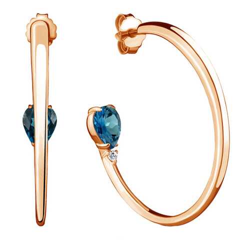 Серьги Aquamarine 4718208А.6