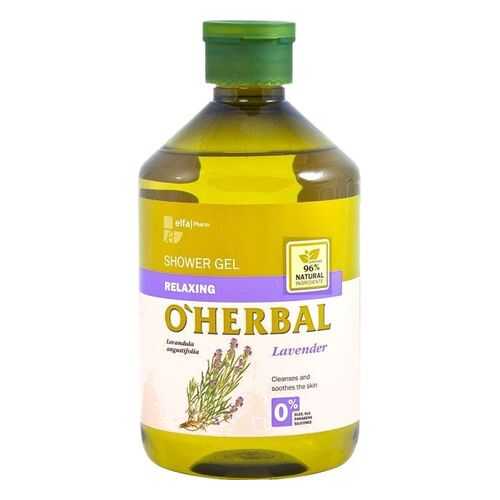 Расслабляющий гель для душа O'Herbal с экстрактом лаванды, 500 мл