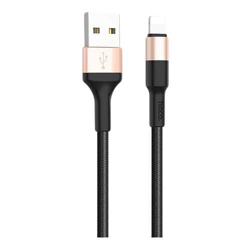 Кабель Hoco X26 Xpress Lightning 1м Gold/Black