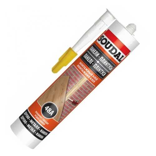 Клей SOUDAL для стеновых панелей 48А 300 мл