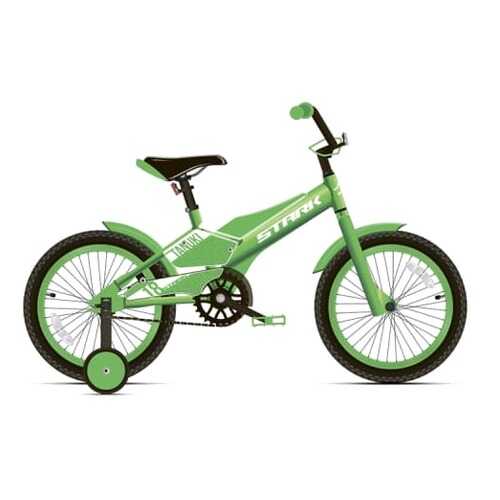 Велосипед Stark Tanuki 18 Boy 2020 10.5 зеленый/белый