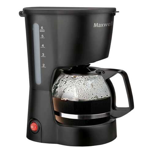 Кофеварка капельного типа Maxwell MW-1657 BK Black