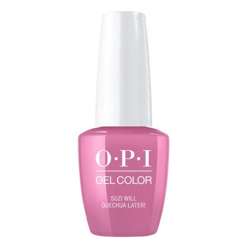 Лак для ногтей OPI GelColor GCP31 Suzi Will Quechua Later! 15 мл