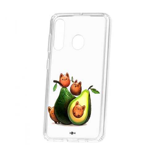 Чехол Samsung Galaxy A60 2019 Kruche Print Авокотики