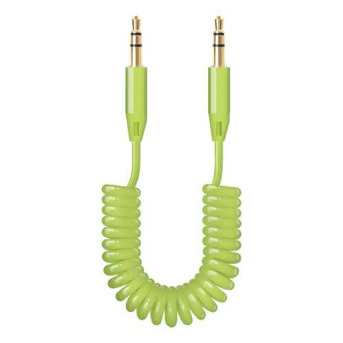 Кабель AUX Deppa 1,2м Green
