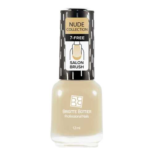 Лак для ногтей Brigitte Bottier Nude Collection тон 187 слоновая кость, 12мл