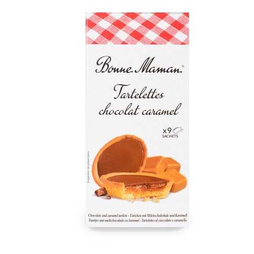 Печенье Bonne Maman Tartelettes с шоколадно-карамельной начинкой 135г