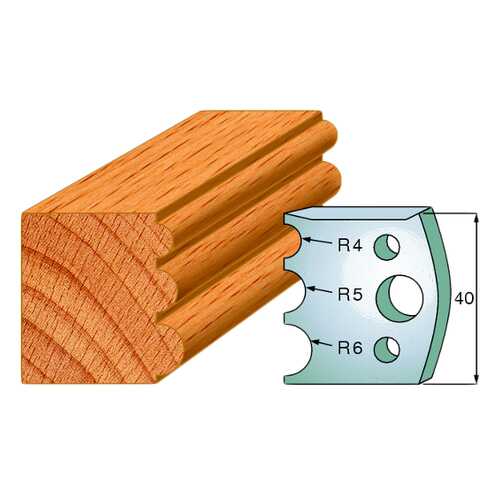 Комплект из 2-х ножей 40x4 SP CMT 690.090