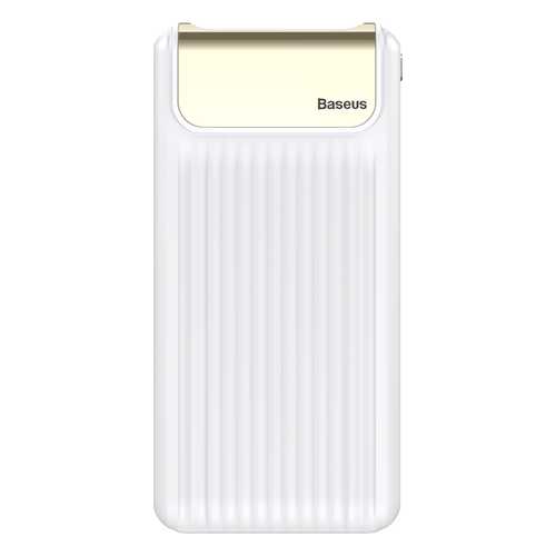 Внешний аккумулятор Baseus Thinnest Digital Dual Output 10000 мА/ч (263185) White
