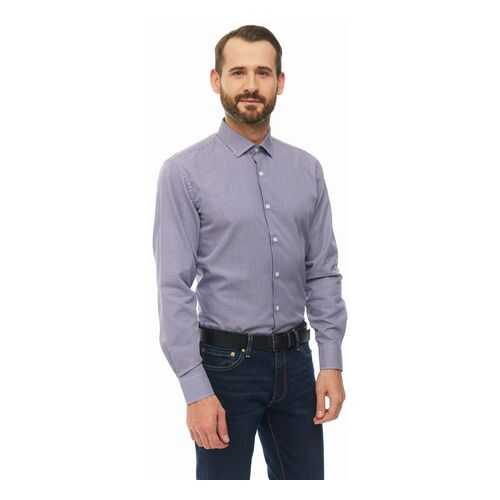 Рубашка мужская Conti Uomo 8386-7-06 синяя S