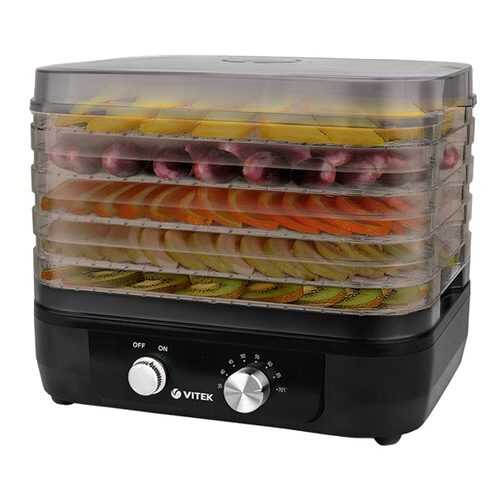 Сушилка для овощей и фруктов VITEK VT-5054 black