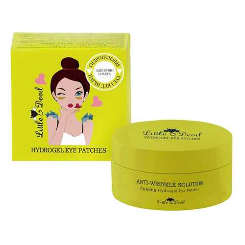 Патчи для век Little Devil Anti-Wrinkle Solution Cooling Hydrogel Eye Patches
