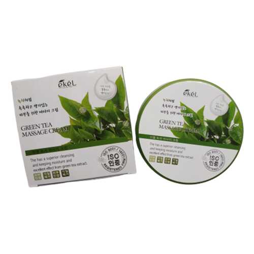Крем для тела с экстрактом зеленого чая Ekel GREEN TEA MASSAGE CREAM 300 мл