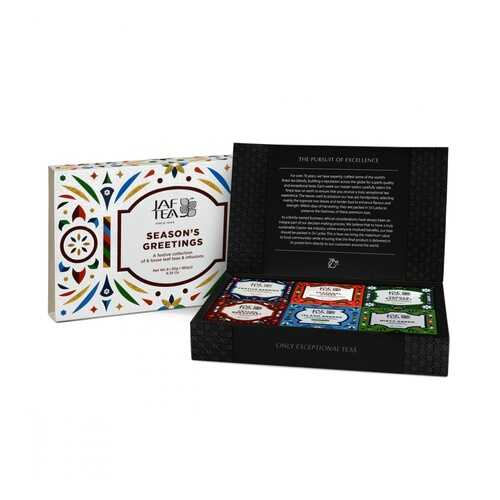 Чай Jaf Tea Season&Greetings набор 6 видов по 30 г