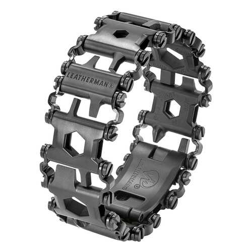 Браслет-мультитул Leatherman Tread 832324 160 мм черный, 29 функций
