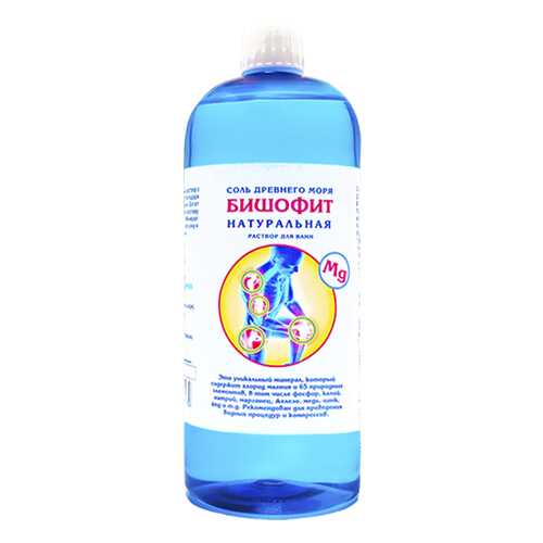 Раствор для ванн AROMA'Saules Бишофит без добавок, 1 л